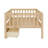 Wood Daybed Bed With Two Drawers-1404658248