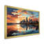 «San Diego City at Cloudy Dawn», reproduction sur toile-2068839477-2068839476