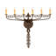 Almonte 6 - Light Candle Wall Light