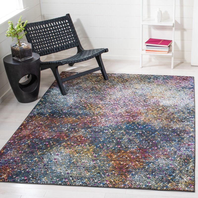 Bruckmann Performance Abstract Rug, Rectangle 8' x 10'