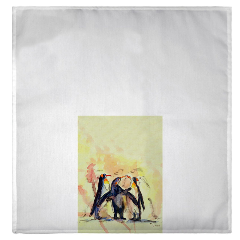 Penguins Ultra Light Hand Towel