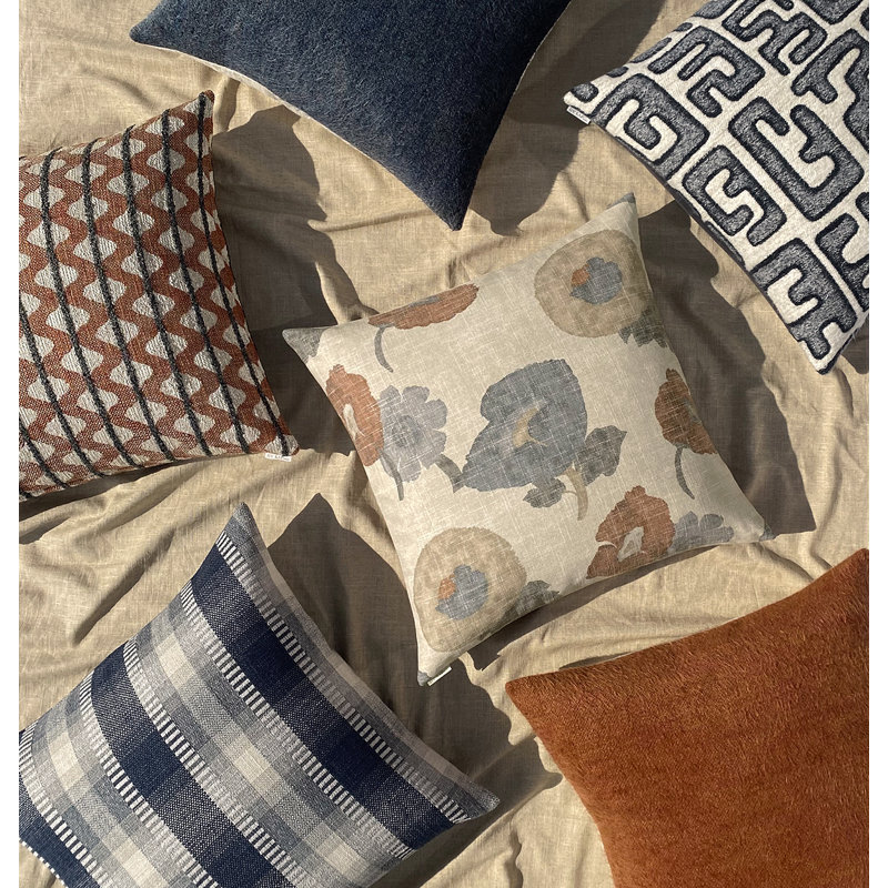 Fozzie Square Pillow Cover & Insert, Midnight, Square 22"