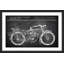 « triumph speed double », reproduction d’art encadrée-20977479