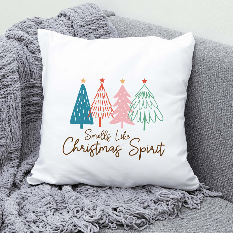 ChristmasFunny-05 Reversible Throw Pillow, 20" x 20"