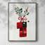 «Christmas Holiday Art» DCCCLXIX, reproduction d'art encadrée - bois massif XMA171535-163760527