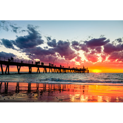 Iconic Glenelg Jetty - Wrapped Canvas Print