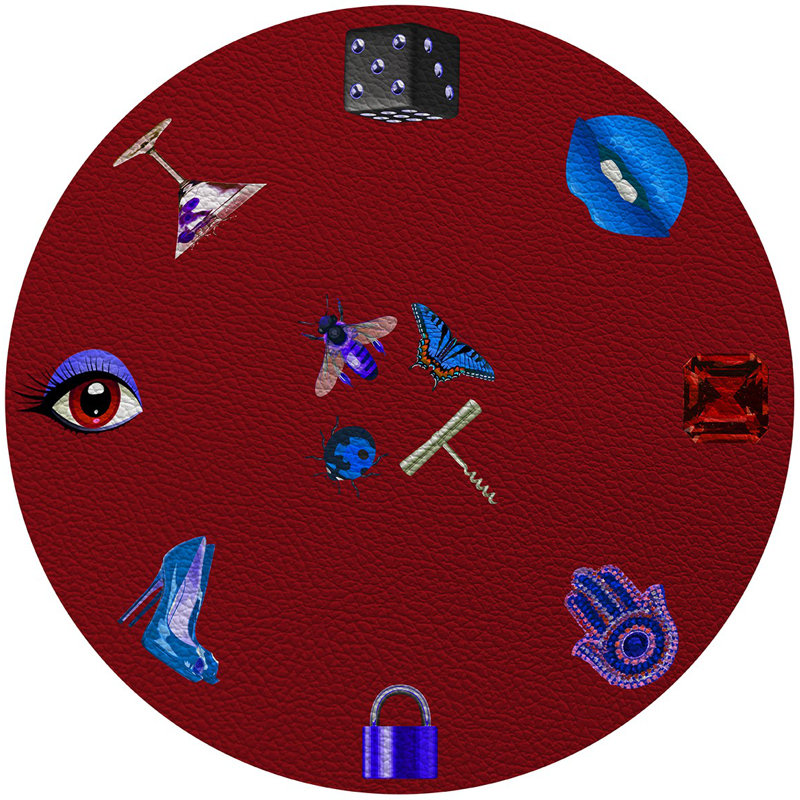 Napperon Precise Edge, Rouge