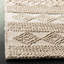 Tapis en laine et coton beige et ivoire à motif géométrique tissé à plat à la main Winchester-56515982