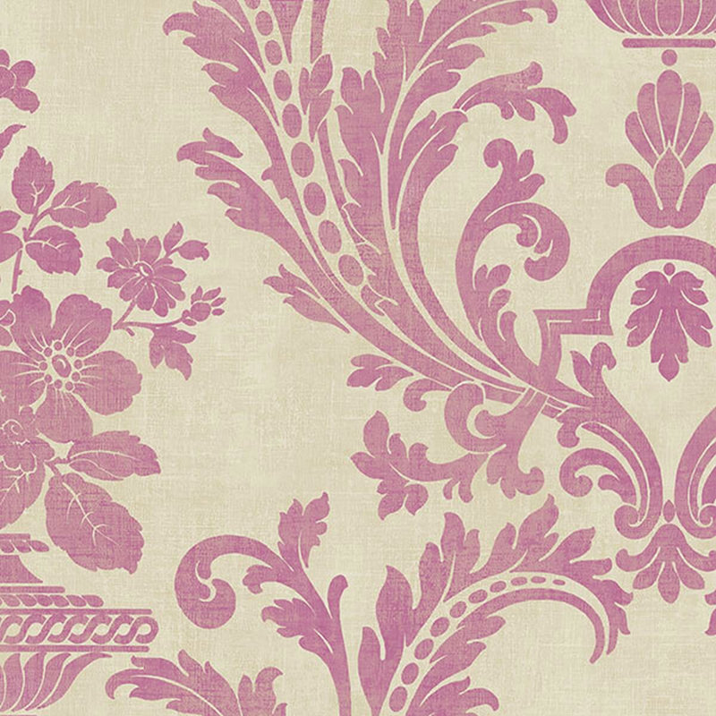 Rouleau de papier peint Melin, Crème / brun