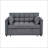 Tufted Convertible Sleeper Sofa With Chaise-1751858298-1751858301