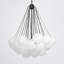 Aniston 1/3-Light Frosted Glass Bubble Globe Cluster Chandelier Kitchen Island Pendant Lamp-394342175-371246063