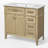 36" Single Bathroom Vanity With Ceramic Sink-1334275377