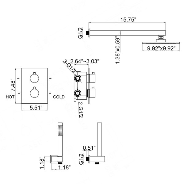 Dimensions du produit