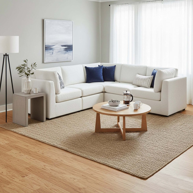 Canapé modulaire 5 pièces Chauncy