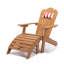 Chaise Adirondack avec porte-gobelet, chaises Adirondack d'extérieur, chaise d'appoint de patio