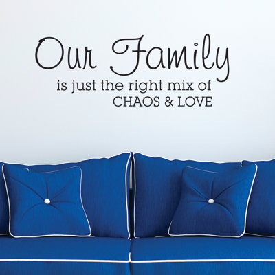 Text & Numbers Wall Decal
