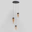 Delonda 3 Light Glass Dimmable LED Pendant-546352576