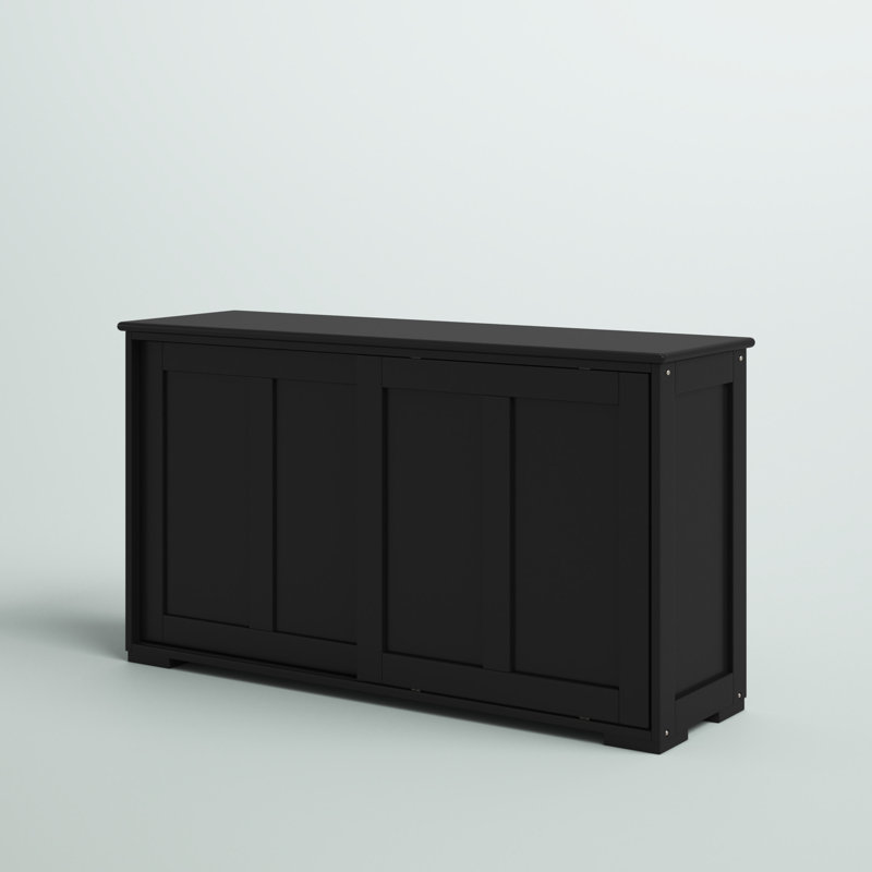 Armoire de rangement Harbuck, Noir