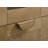 Adina 77-Inch Tall Display Cabinet Distressed Light Brown