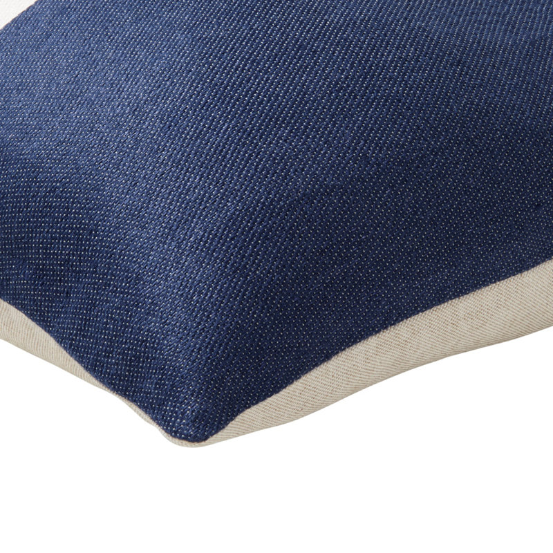 Mar Linen Blend Throw Square Pillow Cover
