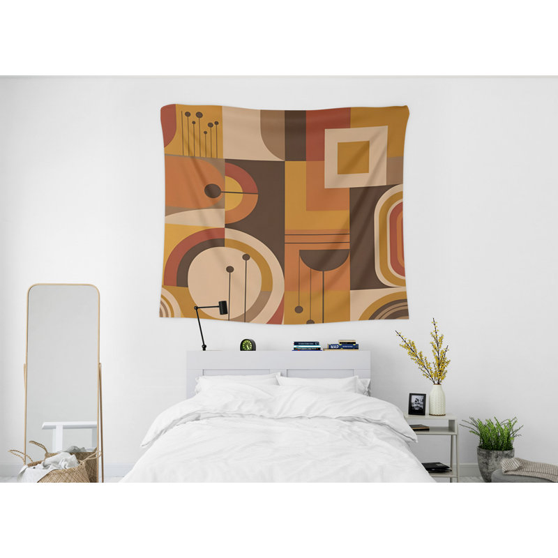 Tapisserie murale, H 80 po x l 68 po x P 0,8 po