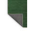 Tapis uni vert en laine / polyester tissé à la machine 6 pi x 9 pi vert émeraude