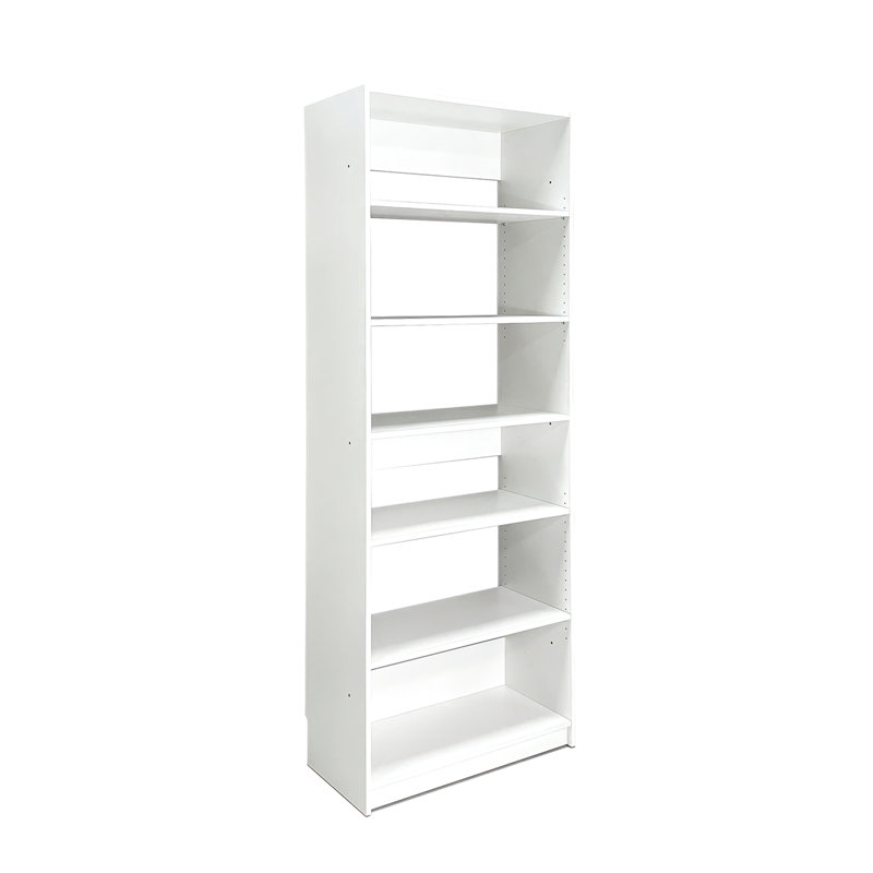 Penderie 32 "en bois blanc avec cinq tablettes