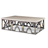 Grand Tour Stone Cocktail Table