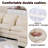 Balendin 111.8'' Soft U-Shape Sectional Couch Upholstered Sofa, Comfy Modular Cloud Couch-653119296