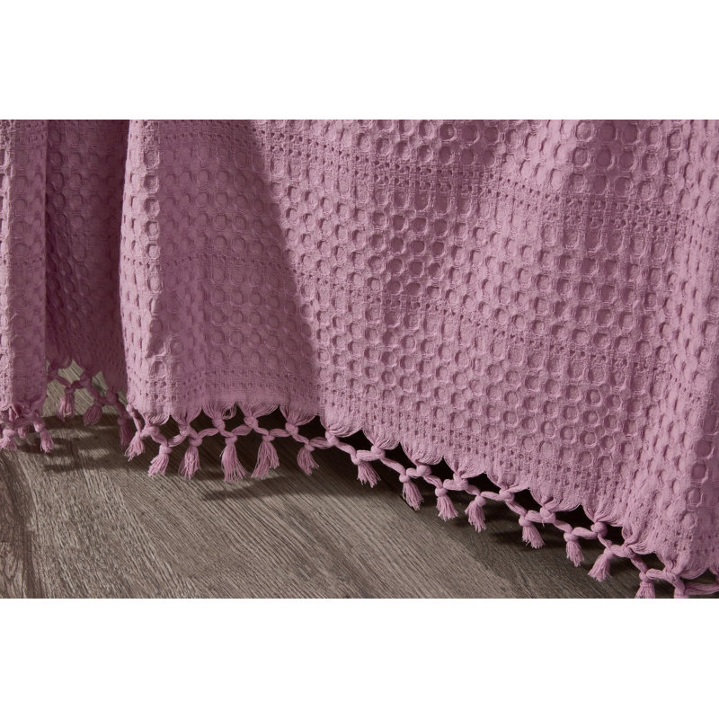 Couvre-lit / couvre-lit 100% coton Damaris, Lilas