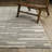Harlow Etched Stripes Black/ Beige Area Rug-535209381