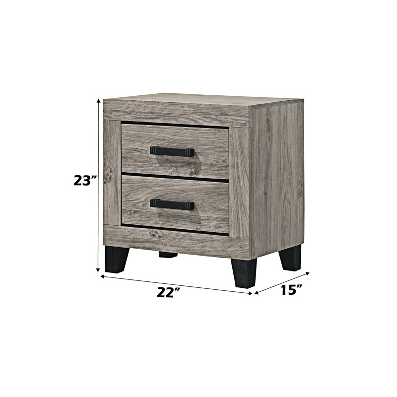 Nightstand Bedside Table With Drawer