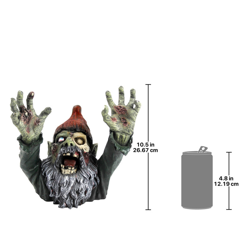 Statue gnome zombie Gnombie