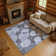 Premium Machine Washable Lubbers AMF1751 Geometric Rug