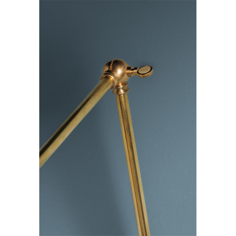 Metal No. 2 9.5" 1-Light Plug-In Empire Wall Sconce by Mark D. Sikes for Hudson Valley Lighting