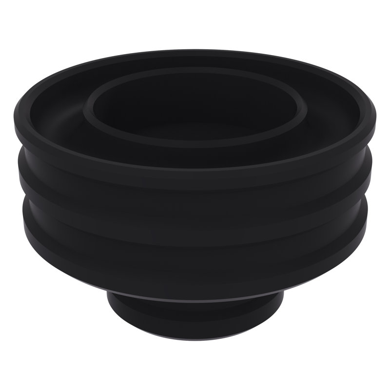 Photophore en laiton 1,75 po, Noir mat
