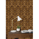 Tommy Bahama Rattan Lattice Peel And Stick Wallpaper Roll