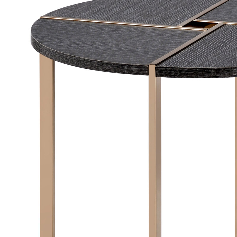 Table de bout ronde Bromia, H 24,07 po x l 24,04 po x P 24,03 po