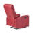 Contemporary Upholstered Recliner Chair, Minimalist Style Manual Reclining Chair with Side Lever Mechanism for Living Room Bedroom