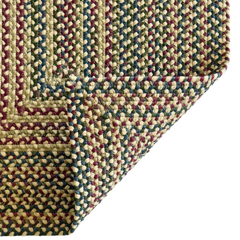 Tapis d'intérieur réversible tressé Maplewood, Crème multicolore, Rectangulaire 3 pi x 5 pi