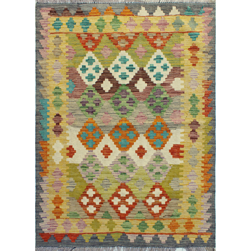 Flatweave Laiqshah Grey Rug