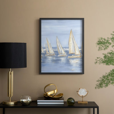 NAUTICAL Series VI, reproduction encadrée - bois massif