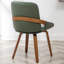 Chaise rembourrée en similicuir Kelham -514089357