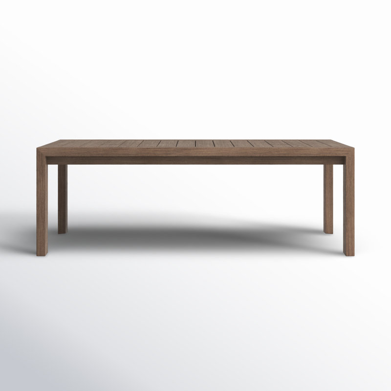 Chaudry 52'' Wood Outdoor Coffee Table