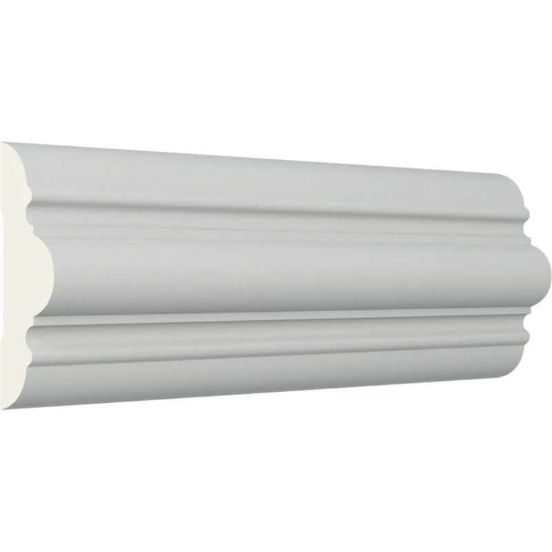 SAMPLE - Endurathane Kepler Chair Rail, 2 3/4"H x 1 7/8"P x 12"L, Factory Primed