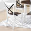 Ensemble de table ronde avec 1 table et 4 chaises