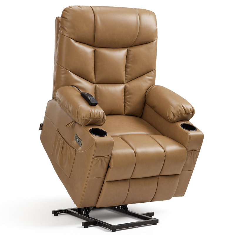 Fauteuil releveur électrique standard, similicuir