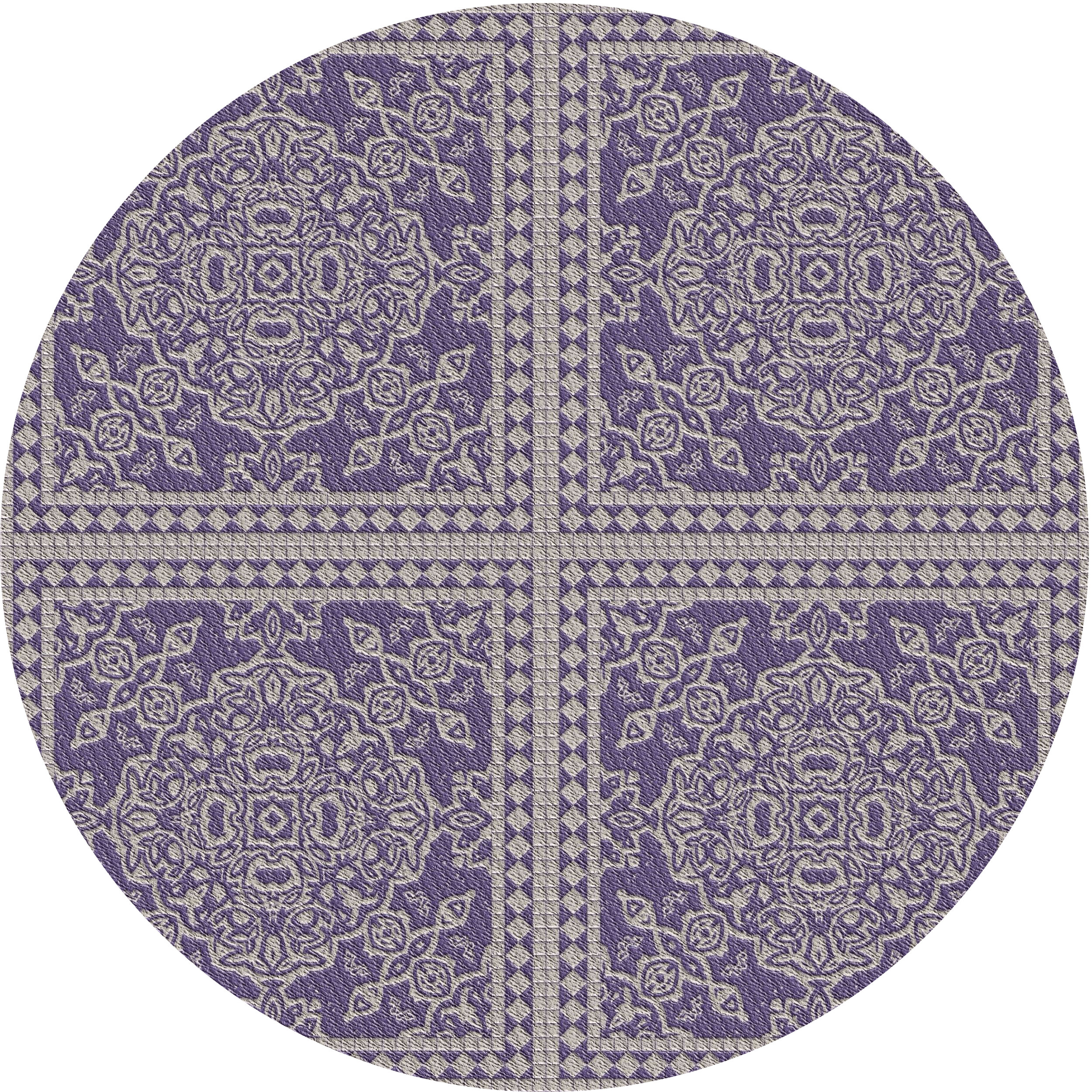 World Menagerie Bohy Patterned Purple Area Rug - Wayfair Canada