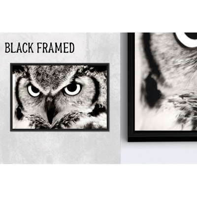 Élégant art mural sur toile en verre trempé noir et blanc, toile de fond noire 1P