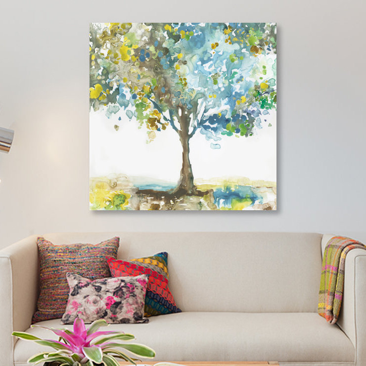 « majestic », reproduction sur toile, H 12 po x l 12 po x P 0,75 po, Toile tendue, Pas de tapis